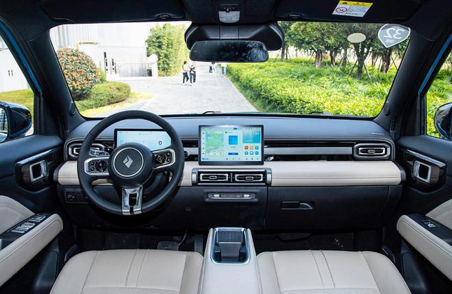 iCAR V23对比宝骏悦也Plusqy千亿国际10万级方盒子对决：奇瑞(图7)