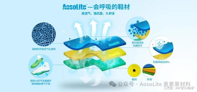 奥索莱材料在运动鞋领域的开发应用千亿平台网站解析AosoLite(图4)